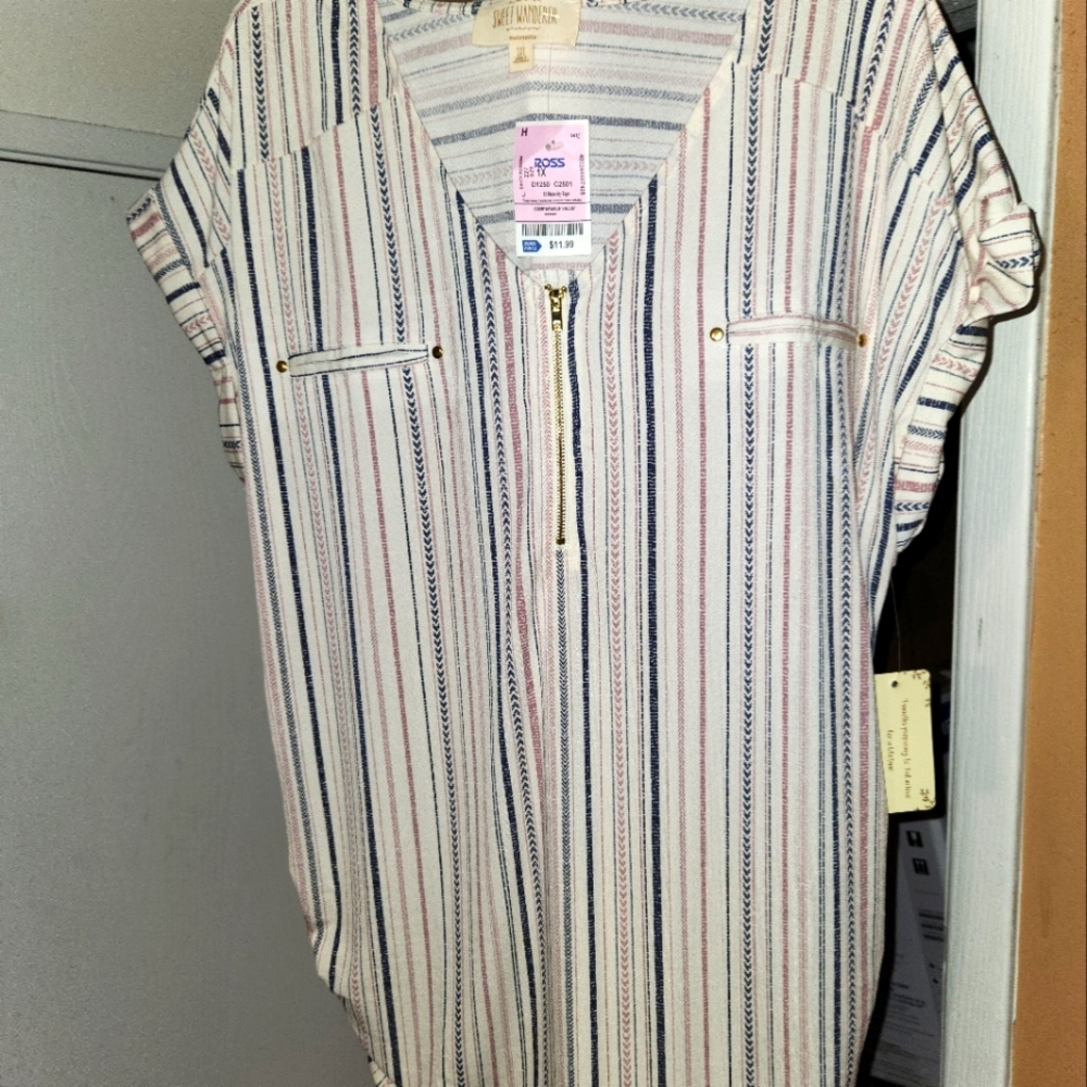 Sweet Wandered stripped Maternity top from Ross